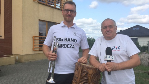 Wojciech Sobociński z Karolem Kozielem. Fot. Krystian Makowski