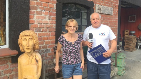 Wojciech Sobociński z Marią Orciuch. Fot. Krystian Makowski.