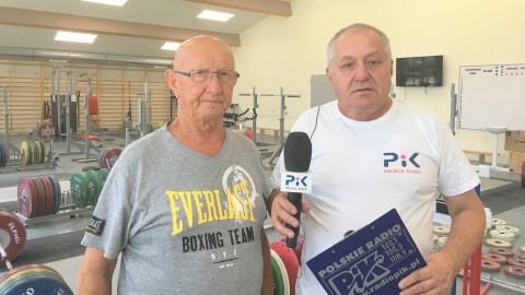 Wojciech Sobociński z Henrykiem Szymalem. Fot. Krystian Makowski.