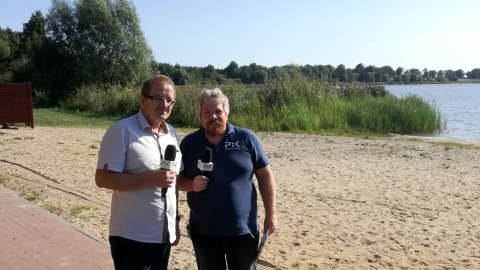 W Wieldządzu gościem Michała Słobodziana był radny, Jan Simson. Fot. Jan Duks.