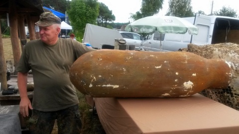 Mirosław Dalecki zbieracz milit. Fot. Anna Wilkowska