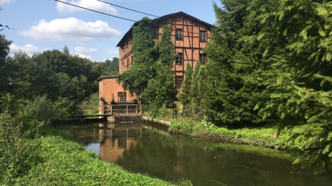 Piękny młyn. Fot. Krystian Makowski.