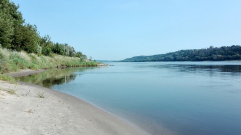 Plaża nad Wisłą. Fot. Marcin Doliński.