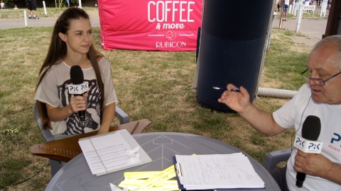 Rozmowa z Polą Berensdorff. Fot. Henryk Żyłkowski