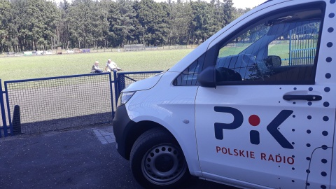 Magdalena Jasińska z prezesem MGKS "Kujawianka", Włodzimierzem Walczakiem. Fot. Sławomir Nowak.