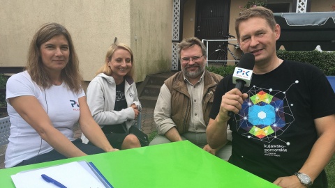 Twórca geocachingu w Górznie, Dariusz Pudełko. Fot. Krystian Makowski.