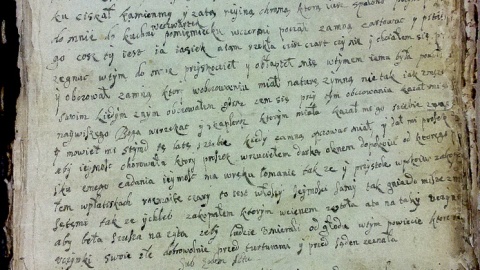 Akta z procesów o czary w Fordonie. Fot. Małgorzata Szydłowska