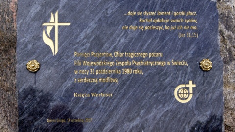 Po 39 latach od tragedii w szpitalu w Górnej Grupie. Fot. Henryk Żyłkowski