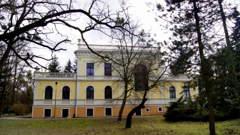 Spacer po pięknym parku i pałacu hrabiego Edwarda Mycielskiego-Trojanowskiego w Aleksandrowie Kujawskim. Fot. archiwum PR PiK