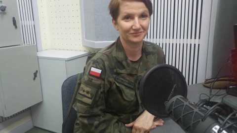 Porucznik Julia Rozworowska/fot. Katarzyna Bogucka