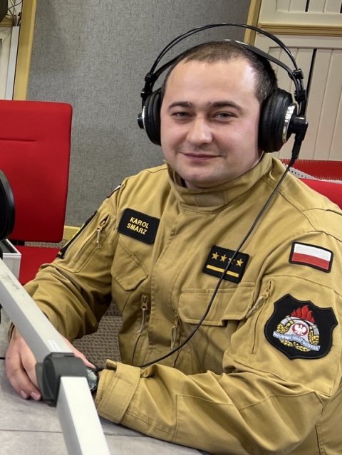 Mł. bryg. Karol Smarz: Rozpoczęcie sezonu grzewczego wiąże się ze wzrostem liczby pożarów