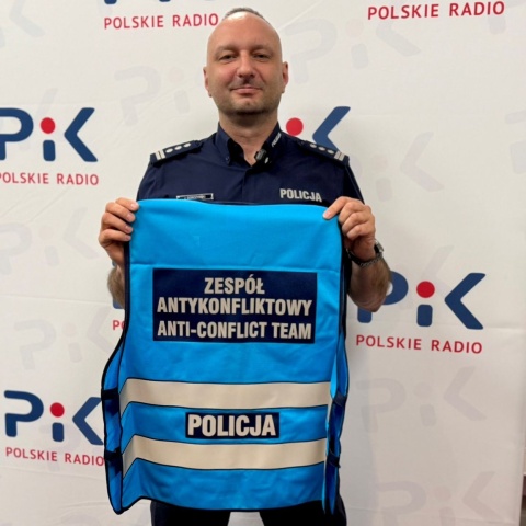 Insp. Jakub Gorczyński: Zespoły Antykonfliktowe Policji powstały, by nie trzeba było używać siły