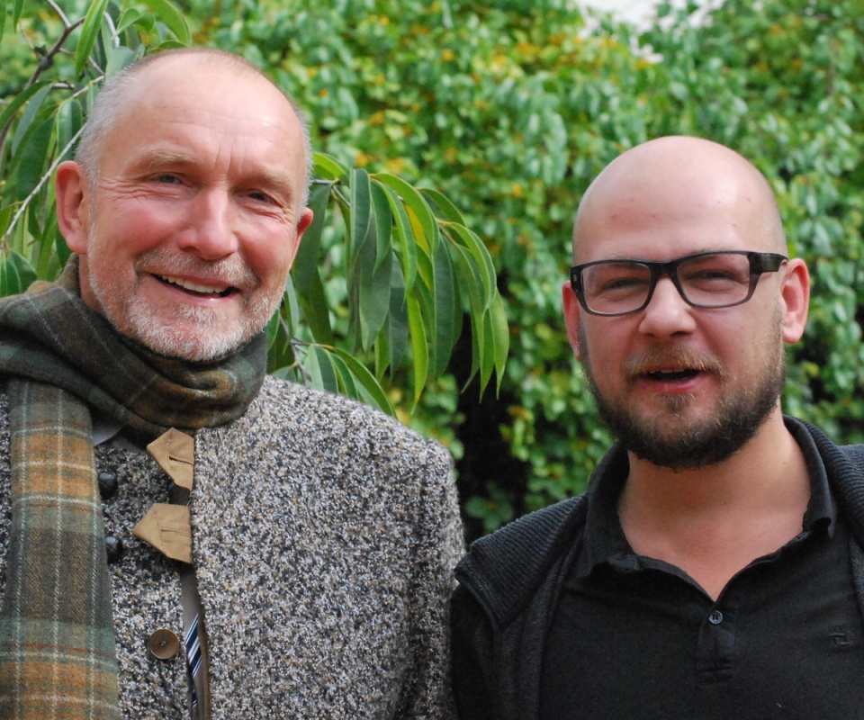 Grzegorz Kaczmarek i Łukasz Panfil. Fot. Magda Jasińska