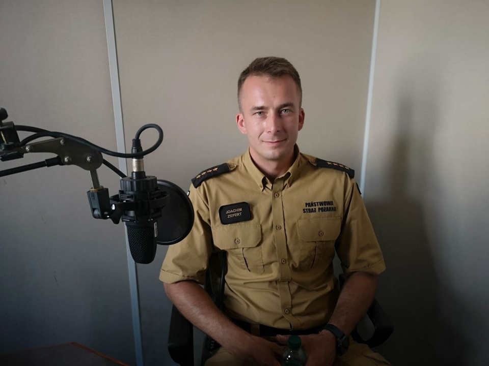 Kapitan Joachim Zefert/fot. Agnieszka Marszał