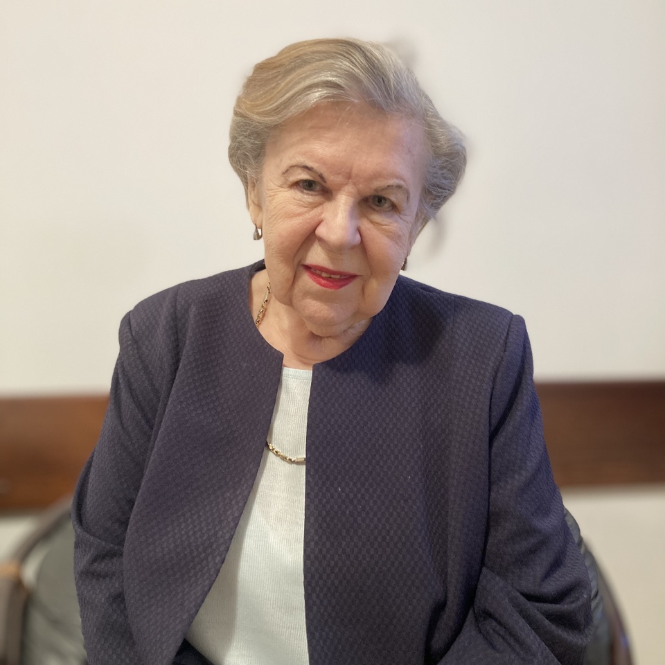 Prof. Mieczysława Czerwionka-Szaflarska/fot. Krystian Makowski