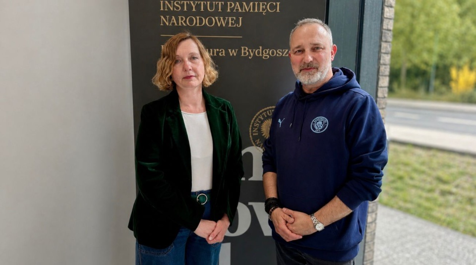 Dr Katarzyna Maniewska i Maciej Wilkowski/ Fot. Izabela Langner