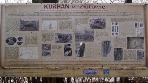 Kurhan w Złotowie niedaleko Barcina. Fot. Henryk Żyłkowski