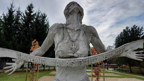 Pomnik Stanisławy Walasiewicz w Rypinie. Fot. Michał Słobodzian