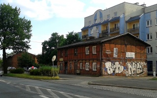 Kiedyś na Chełmińskim Przedmieściu były domy z muru pruskiego i mnóstwo zieleni. Fot. arch. PR PiK