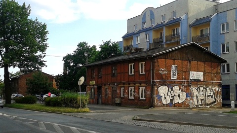 Kiedyś na Chełmińskim Przedmieściu były domy z muru pruskiego i mnóstwo zieleni. Fot. arch. PR PiK