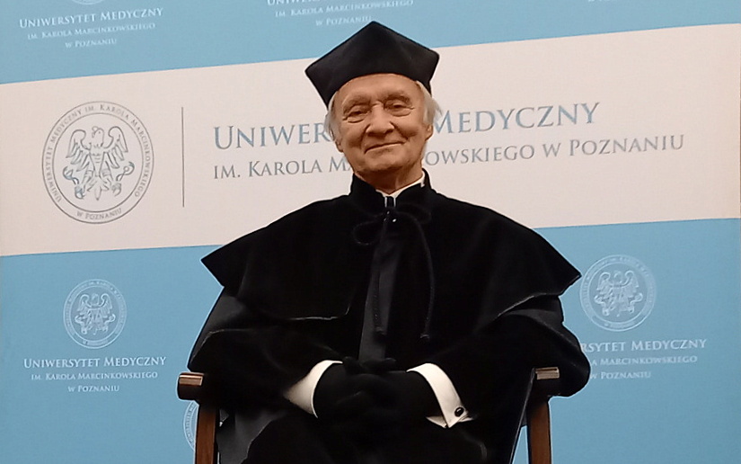 Profesor Arkadiusz Jawień, doktor honoris causa Uniwersytetu Medycznego w Poznaniu. Fot. Ewa Dąbrowska/arch. PR PiK