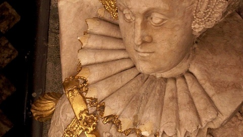 Detale pomnika grobowego Anny Wazówny w kościele NMP w Toruniu. Fot. z archiwum dr Alicji Saar-Kozłowskiej