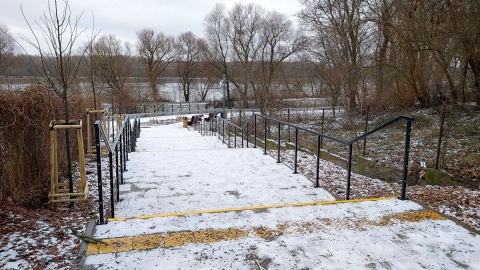 „Spacer” z Żanetą Walentyn po Starym Fordonie. Fot. Żaneta Walentyn