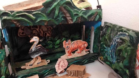 W domowym warsztacie Robert Poryziński przygotowuje swój „Teatr Miejsca” do kolejnego sezonu. Fot. Michał Zaręba