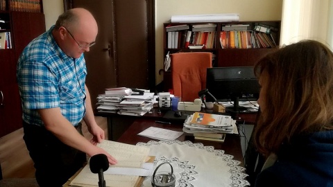 Robert Kardach, Archiwum Państwowe w Bydgoszczy. Fot. Michał Zaręba