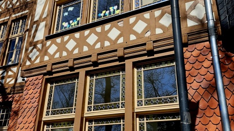 W budynku przy ul. Bydgoskiej 50-52 w Toruniu, mieści się hostel i kawiarenka, w której pracują osoby z niepełnosprawnościami. Fot. Adriana Andrzejewska-Kuras/PR PiK