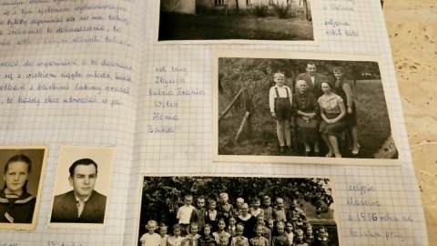 Zdjęcia sprzed niemal stu lat, odnaleziono przy okazji remontu budynku dawnej szkoły w Osówce. Fot. Adriana Andrzejewska-Kuras/PR PiK