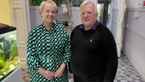 Violetta Wieczerzak i Janusz Zacniewski. Fot. Michał Zaręba/PR PiK
