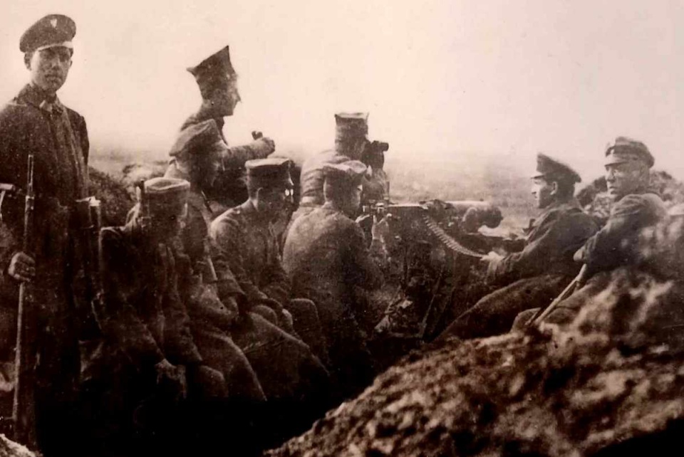 Kadr z wystawy poświęconej Powstaniu Wielkopolskiemu w Muzeum Ziemi Szubińskiej. Fot. Michał Słobodzian