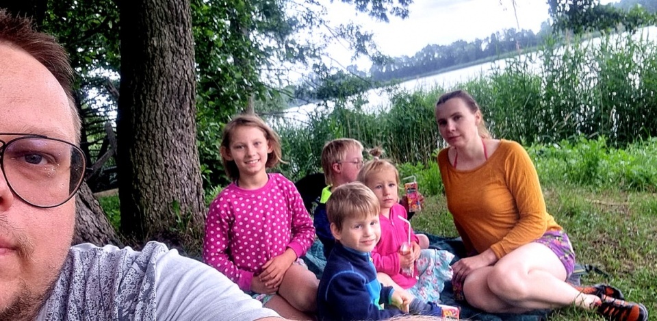 W gromadce Celiny i Łukasza Antczaków zawsze jest wesoło. Fot. archiwum rodzinne