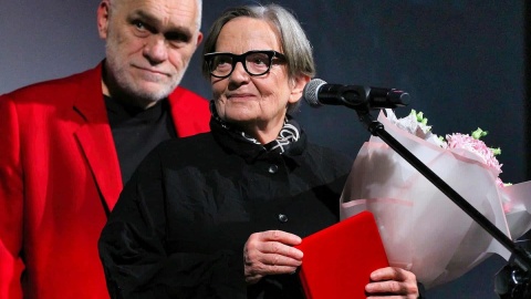 Z uroczystości wręczenia Agnieszcze Holland „Złotego Kadru” podczas „Old Film Festival” w Bydgoszczy. Fot. Piotr Walczak/arch. PR PiK