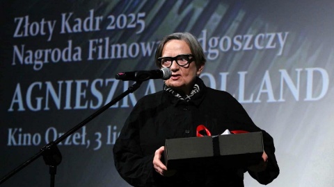 Agnieszka Holland w trakcie „Old Film Festival” w Bydgoszczy. Fot. Piotr Walczak/PR PiK