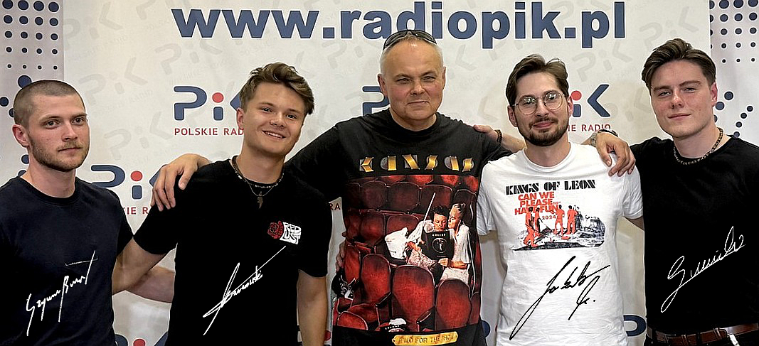 RED LUST z wizytą w Polskim Radiu PiK. Fot. Jan Duks/PR PiK RED LUST z wizytą w Polskim Radiu PiK. Fot. Jan Duks/PR PiK