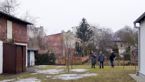 Czy mieszkańcy ul. Jasnej 17 w Bydgoszczy stracą przydomowe ogródki? Fot. Henryk Żyłkowski