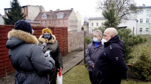 Czy mieszkańcy ul. Jasnej 17 w Bydgoszczy stracą przydomowe ogródki? Fot. Henryk Żyłkowski