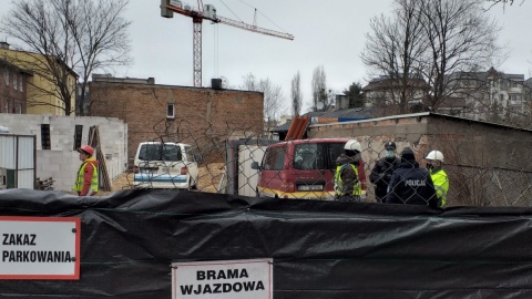Rankiem 15 marca rozpoczęła się rozbiórka domu, w którym mieszkała Helena Grossówna. Fot. Adriana Andrzejewska-Kuras