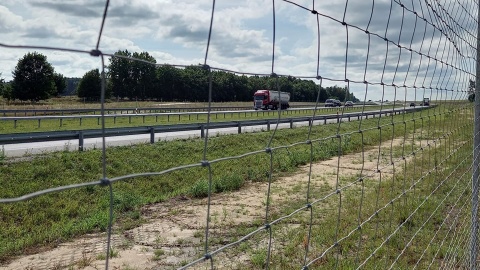 W związku z wykończeniem ekspresowej „piątki” między Szubinem a Żninem, obowiązuje ograniczenie prędkości do 70 km/h... jednak nie widać tam żadnych pracujących ekip. Fot. Michał Słobodzian