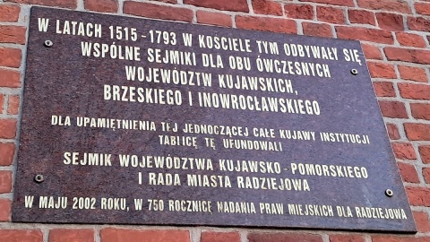 Kościół pw. Wniebowzięcia Najświętszej Maryi Panny w Radziejowie. Fot. Ewa Dąbrowska/PR PiK