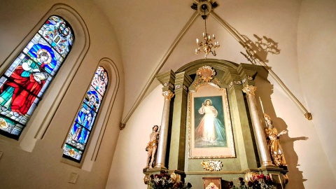 Wnętrze kościoła pw. Wniebowzięcia Najświętszej Maryi Panny w Radziejowie. Fot. Ewa Dąbrowska/PR PiK