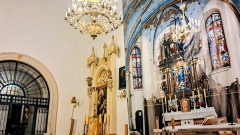 Wnętrze kościoła pw. Wniebowzięcia Najświętszej Maryi Panny w Radziejowie. Fot. Ewa Dąbrowska/PR PiK