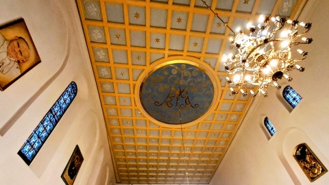 Wnętrze kościoła pw. Wniebowzięcia Najświętszej Maryi Panny w Radziejowie. Fot. Ewa Dąbrowska/PR PiK