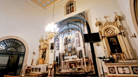 Wnętrze kościoła pw. Wniebowzięcia Najświętszej Maryi Panny w Radziejowie. Fot. Ewa Dąbrowska/arch. PR PiK