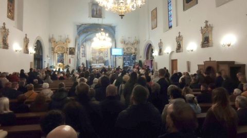 Msza Święta Rezurekcyjna w kościele pw. Wniebowzięcia Najświętszej Maryi Panny w Radziejowie. Fot. Dawid Cysewski/PR PiK