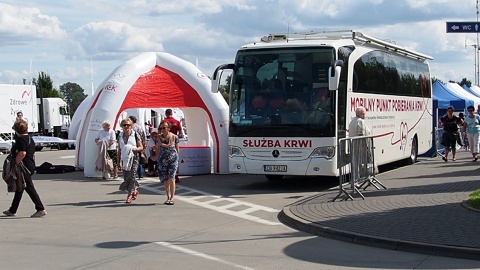 Akcja zdrowotna i piknik w Toruniu. (jw)