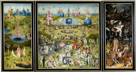 14 czerwca 2021 - Hieronim Bosch Ogród rozkoszy ziemskich (1490, 1500)