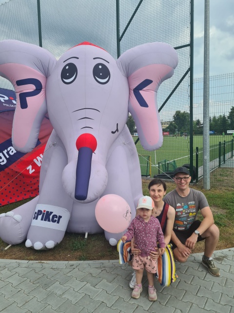 Słoń sPiKer powitał lato w Gminie Rogowo [17 czerwca 2023 r.]